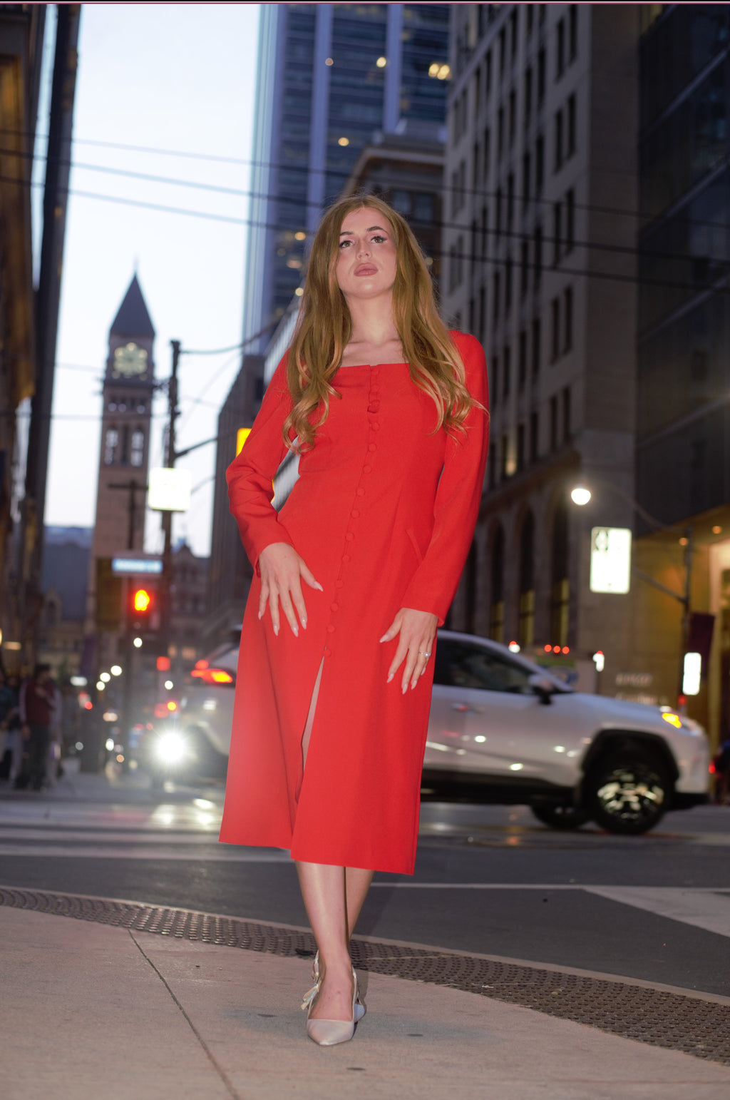 The Scarlett Midi Dress