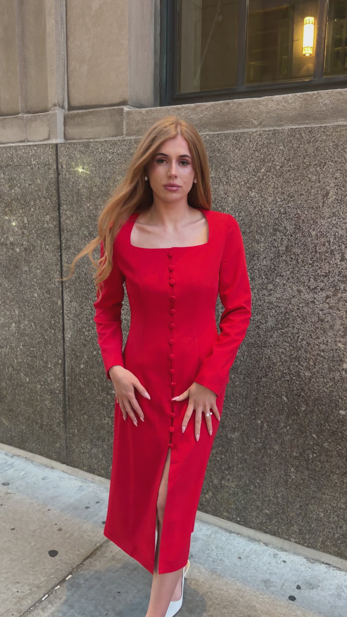 The Scarlett Midi Dress